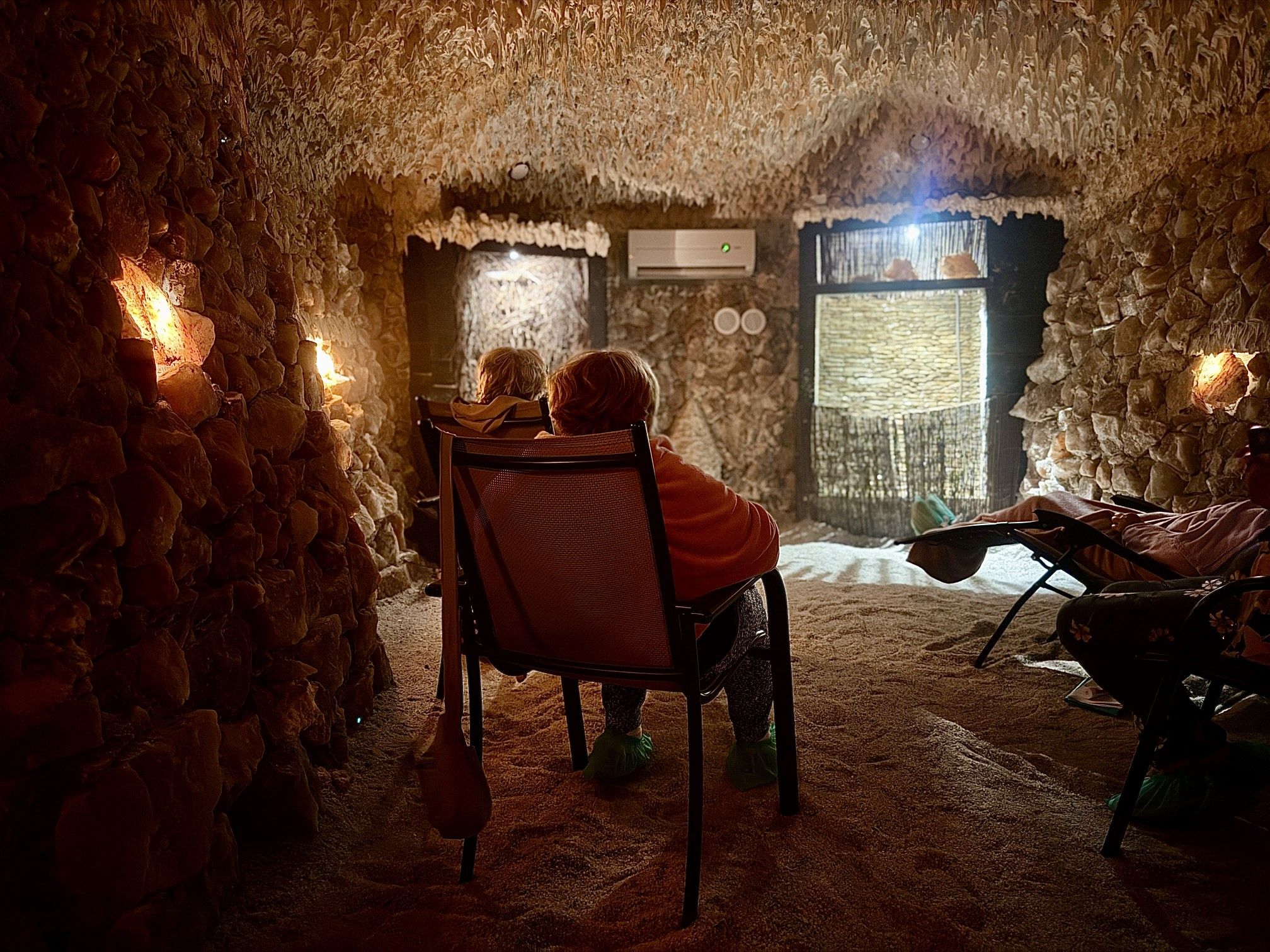 Na zdjęciu grota solna w Sanatorium Uzdrowiskowym "Leśnik" w Sopocie